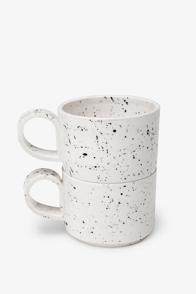 YYY Ceramic Stackable Galaxy Mug Set
